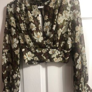 Floral blouse
